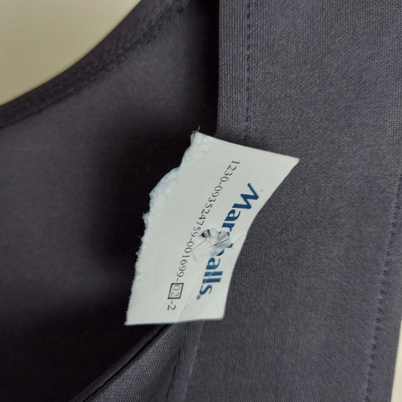 New Black Dress Peplum Waist Size Small Sleeveless - Picture 8 of 16